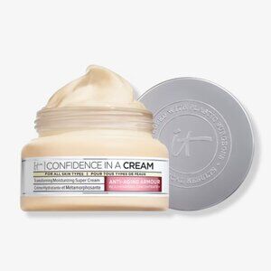 NIB | IT Cosmetics Confidence in a Cream Moisturizer Duo | 2 x 2.0 oz Jars